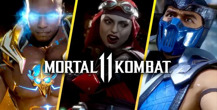 Tiga karakter lama dan baru yang dimunculkan dalam seri terbaru permainan laga Mortal Kombat 11 (gamespot)