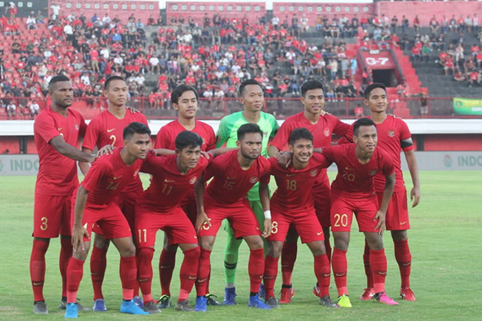 Para punggawa tim nasional U-23 Indonesia yang berlaga dalam Kualifikasi Piala Asia 2020 (pssi)