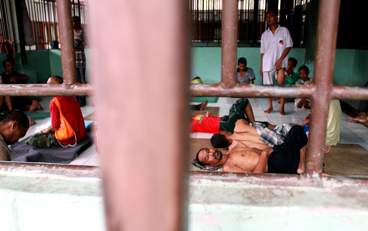 Panti rehabilitas gangguan jiwa Yayasan Galuh, Bekasi, Jawa Barat (Robinsar Nainggolan)
