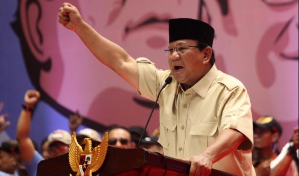 Calon presiden nomor urut 02, Prabowo Subianto (Law.justice.co)