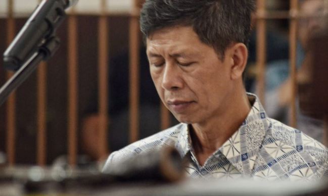 Mantan Kalapas Klas 1 Sukamiskin Bandung Wahid Husen divonis 8 tahun penjara oleh Hakim PN Bandung, Senin (8/4/2019) (Antara)