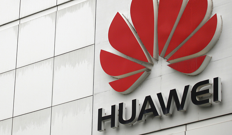Merk perusahaan teknologi komunikasi China, Huawei (Foto: Reuter)