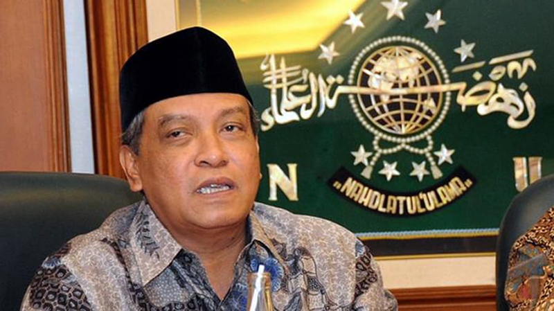 Ketua Umum Pengurus Besar Nahdlatul Ulama, KH. Said Aqil Siradj  sebut Indonesia akan didikte negara pembuat vaksin (Foto: ANTARA)