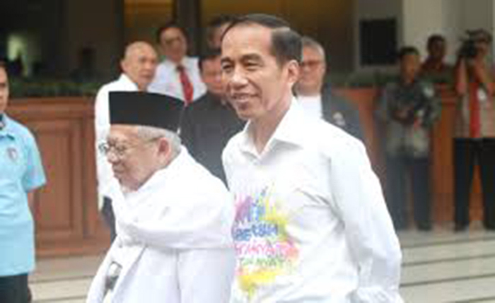 Jokowi-Amin Ma`ruf (law-justice.co/ Robinsar Nainggolan)