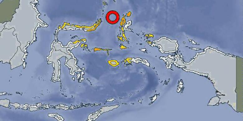 Gempa di Maluku Utara (Foto: Kompas)