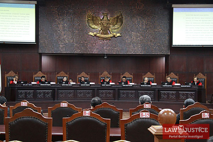 ilustrasi Mahkamah Konstitusi di Jakarta (Foto: Law-justice.co)