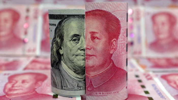 Mata uang Yuan, Cina (Foto: Radio Free Asia)