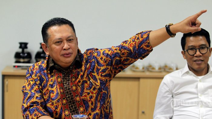 Ketua DPR RI Bambang Soesatyo (Foto: Tribunnews.com)