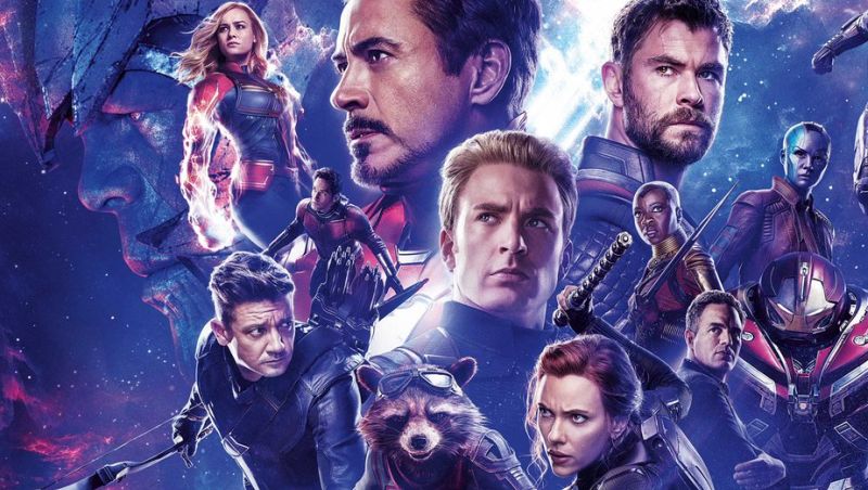 Poster film Avengers : Endgame (comicbook)