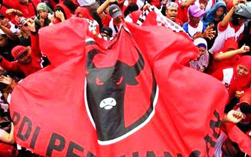 Massa kampanye PDI Perjuangan (Foto: Okezone)