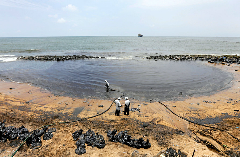 Dampak tumpahan minyak Montara (Foto: CNN Indonesia)