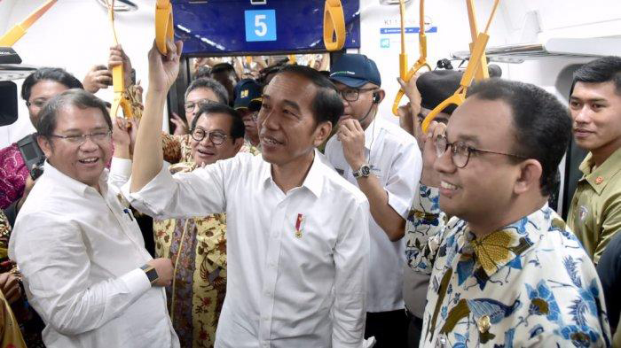 Dalam Rapat Terbatas, Gubernur Anies Ajukan Proposal Infrastruktur Rp 571 Triliun ke Presiden Jokowi (Foto: tribun)