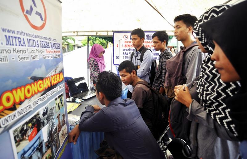 Ilustrasi pencari kerja (Foto: Nusantara News)