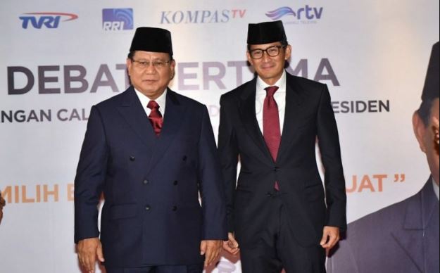 Pasangan Calon Presiden Prabowo Subianto dan Sandiaga Uno (Foto: Independensi)