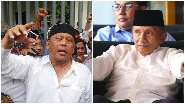 Tersangka makar, Eggi Sudjana dan Amien Rais (Foto: Tribun)