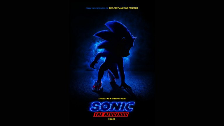 Poster film Sonic The  Hedgehog (paramount)