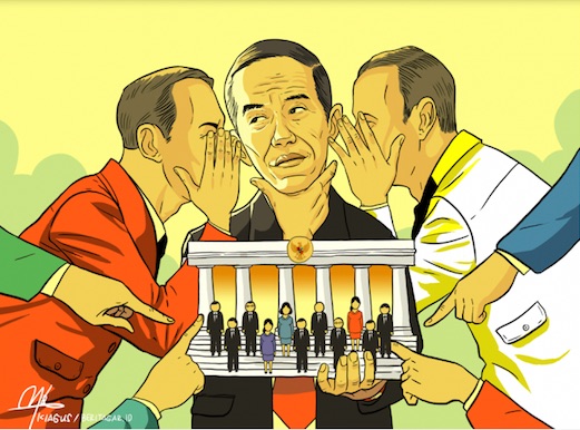 Ilustrasi Kekuasaan Oligarki Jokowi (Hersubeno)