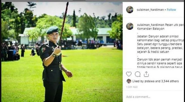Mayor Inf Sulaiman Hardiman