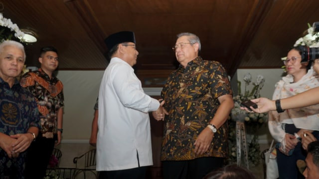 Informasi dukungan Ani Yudhoyono untuk Prabowo datang dari SBY (Foto: Riau mandiri)