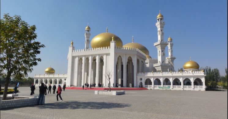 Pusat budaya Islam yang baru dibangun Pemerintah Tiongkok, `Hui Cultural Park` (Foto: Pinterest)