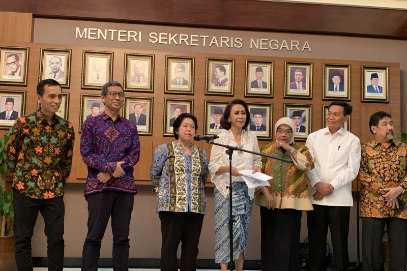 Panitia seleksi Calon Pimpinan KPK 2019-2023 (Foto: Antara)