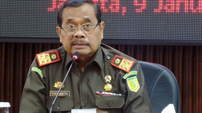 Jaksa Agung HM Prasetyo (Foto: Trubunnews)