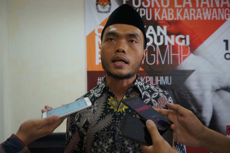 Miftah Farid Ketua KPU Kabupaten Karawang (Kompas)