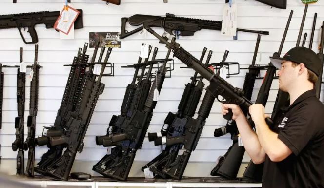 Toko senjata di Selandia Baru (Foto: National Review)