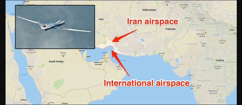 Drone MQ-4C yang ditembak jatuh Iran (Foto: Business Insider)