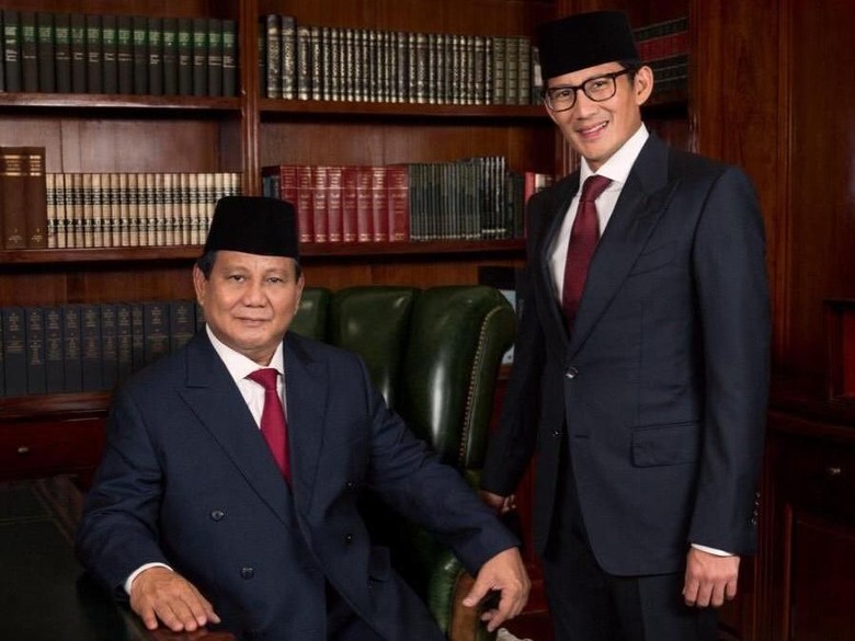 Pasangan Prabowo-Sandi (Detik)