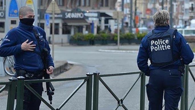 Kepolisian Belgia (Foto: Anadolu Agency)