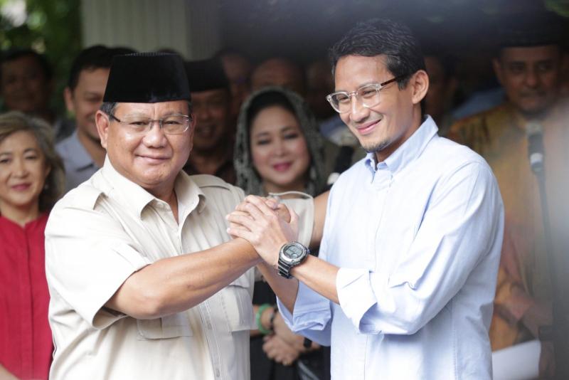 Prabowo Subianto dan Sandiaga Uno (Jawa Pos)