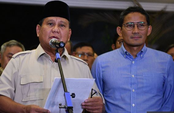 PAN sentil Prabowo dan Sandiaga Uno yang masuk jadi Menteri di Kabinet Jokowi (ist)