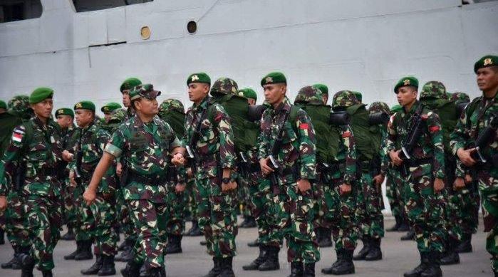 Personel TNI (Foto: Tribun)