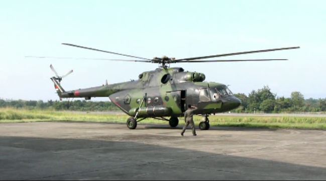 Helikopter MI 17 (Istimewa).