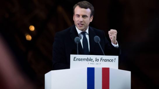 Presiden Prancis, Emmanuel Macron (ist)