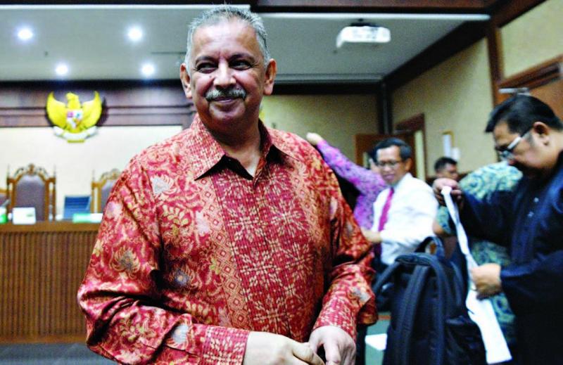 Mantan Dirut PLN Sofyan Basir dalam pengadilan Tipikor Jakarta (Koran Jakarta)