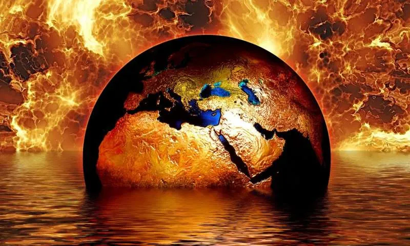 ilustrasi pemanasan global