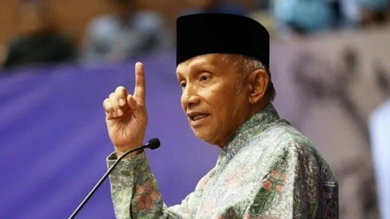 Tokoh Nasional yang juga seorang politisi senior, Amien Rais. (Majalah Ayah)