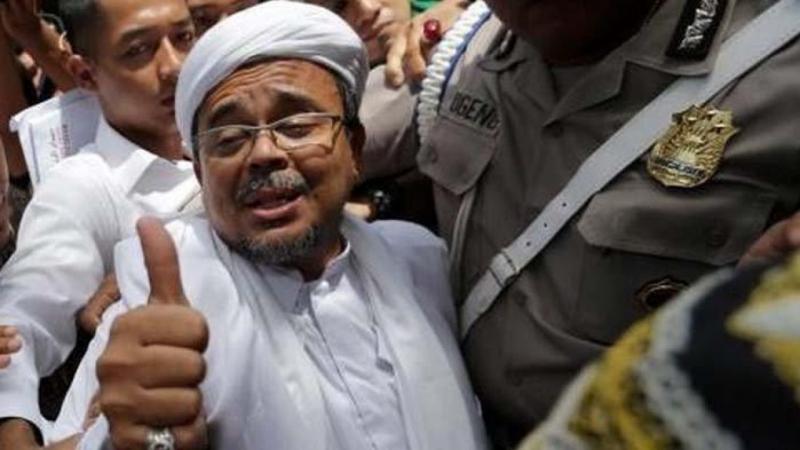 Imam besar Front Pembela Islam (FPI) Habib Rizieq (Foto: Indopolitika.com)