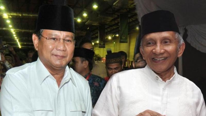 Prabowo Subianto dan Amien Rais (breaking news)