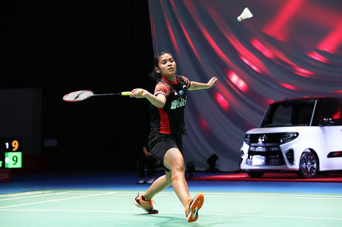 Pebulu tangkis tunggal putri Indonesia, Gregoria Mariska Tunjung. (Bola Sport)