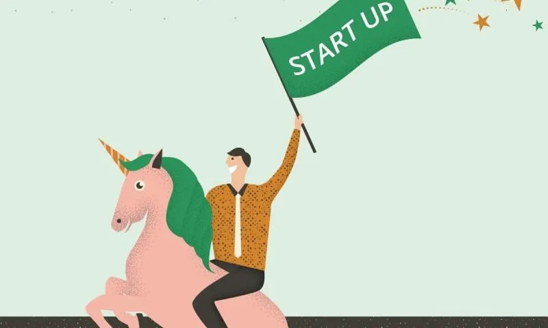 Ilustrasi Unicorn (Cermati.com) 