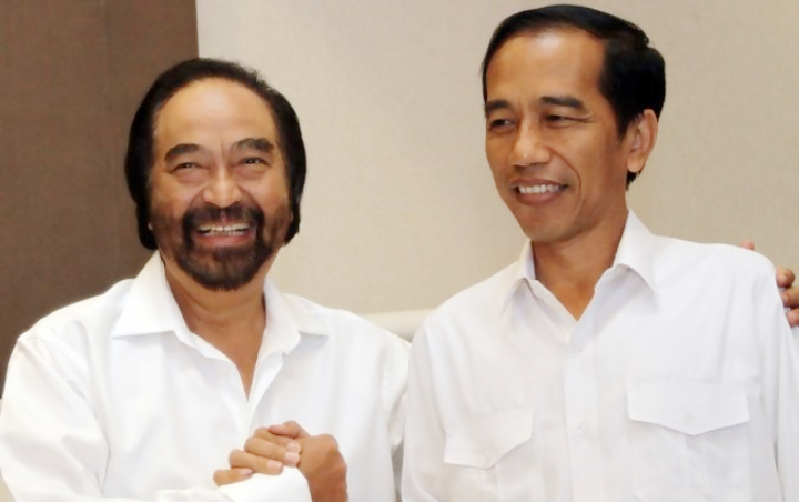 Ketua Umum Nasdem, Surya Paloh dan Presiden Jokowi (riausky)