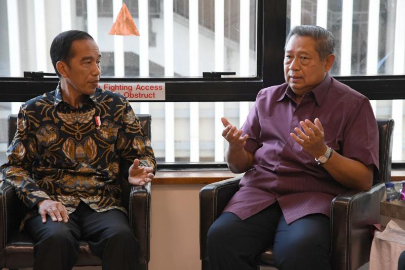 Presiden Jokowi dan mantan Presiden SBY (Media Indonesia)