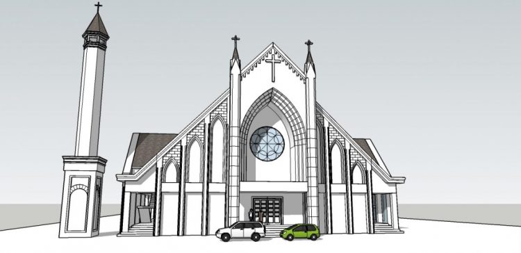 Ilustrasi gereja. (Foto: Medaninside.com)