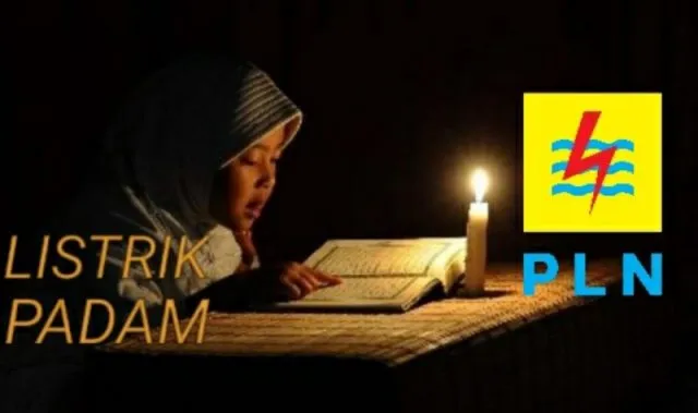 Listrik PLN yang Padam (Foto:Istimewa)