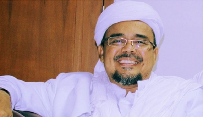 Kabar Imam Besar FPI Habib Rizieq Shihab meninggal ditabrak unta dibantah PA 212. (Foto: Salingsilang.net)