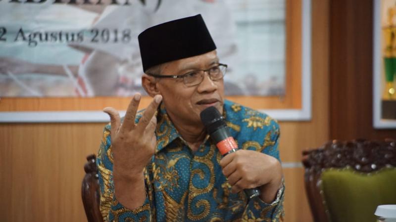 Ketua Umum PP Muhammadiyah Haedar Nashir (Muslimobsession.com)