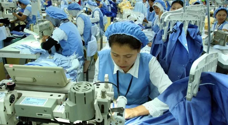 Karyawan industri tekstil (Medcom)